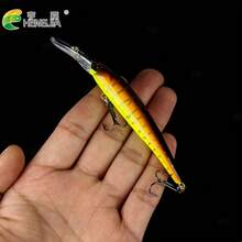 HENGJIA Deep Diving Minnow Lure 12.5cm 11g Slow Sinking Hard Bait Long Distance Casting Fishing Lure Set Suitable For Trout, Pike, Sea Bass Freshwater And Saltwater - Multicolor - View 19