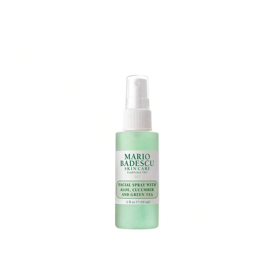 Mario Badescu رذاذ الوجه من ماريو باديسكو مع الألوة فيرا والخيار والشاي الأخضر 59 مل - تونيك منعش، معزز للترطيب - Aloe Vera - مشاهدة 1