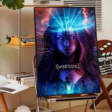 1pc Evanescence Lead Singer Amy Poster/Wall Art Print; Waterproof Design; Suitable For Decorating Living Rooms, Bedrooms, Or Bars; Aesthetically And Adds A Touch Of Flair To The Space; Unframed. - 111 - View 71