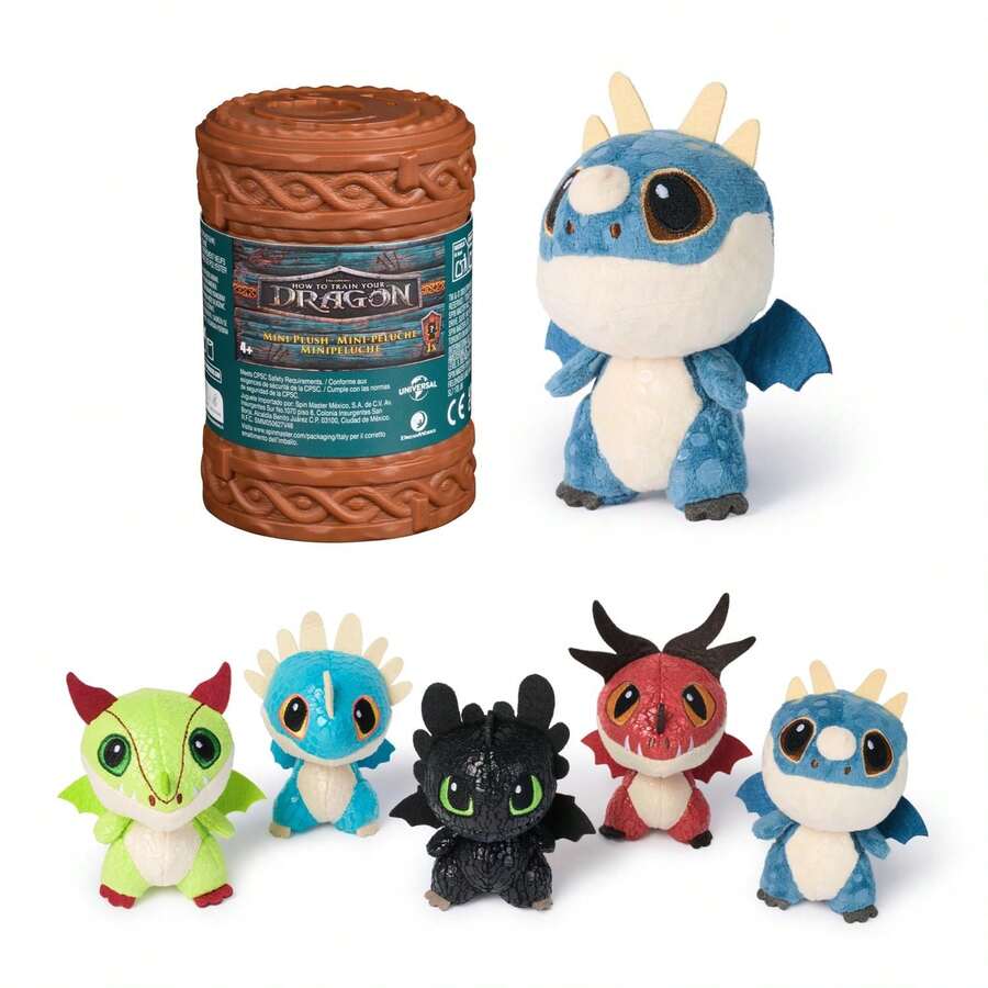 Spin Master Mini Surprise Plush Doll, 3-Inch Dragon (1 Randomly Selected) - Multicolor - View 1