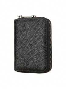 XD Fashion Travel Vintage Business Ultra-Thin Card Holder, Minimalist Portable ID Wallet, 20 Card Slots Anti-Theft Card Case, Coin Purse - Multicolor - View 9