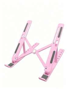 Adjustable Height Laptop Stand Desktop Riser Portable Foldable Lightweight Durable Tablet Holder - Multicolor - View 15