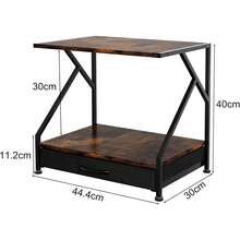 Supports d'imprimante - Brown-2 Compartiments - Voir 2