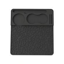 Espresso Tamper Mat, Professional Silicone Barista Workstation, With Tool Slot, Suitable For Portafilter, Heat-Resistant Coffee Tamper Mat, For Countertop Protection - Multicolor - View 10