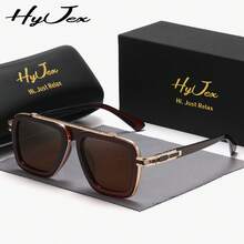HyJex Unisex Quiet Luxury Full Frame Fashion Glasses Exceptional Quality Rectangular Frame Fashion Glasses - Multicolor - View 1