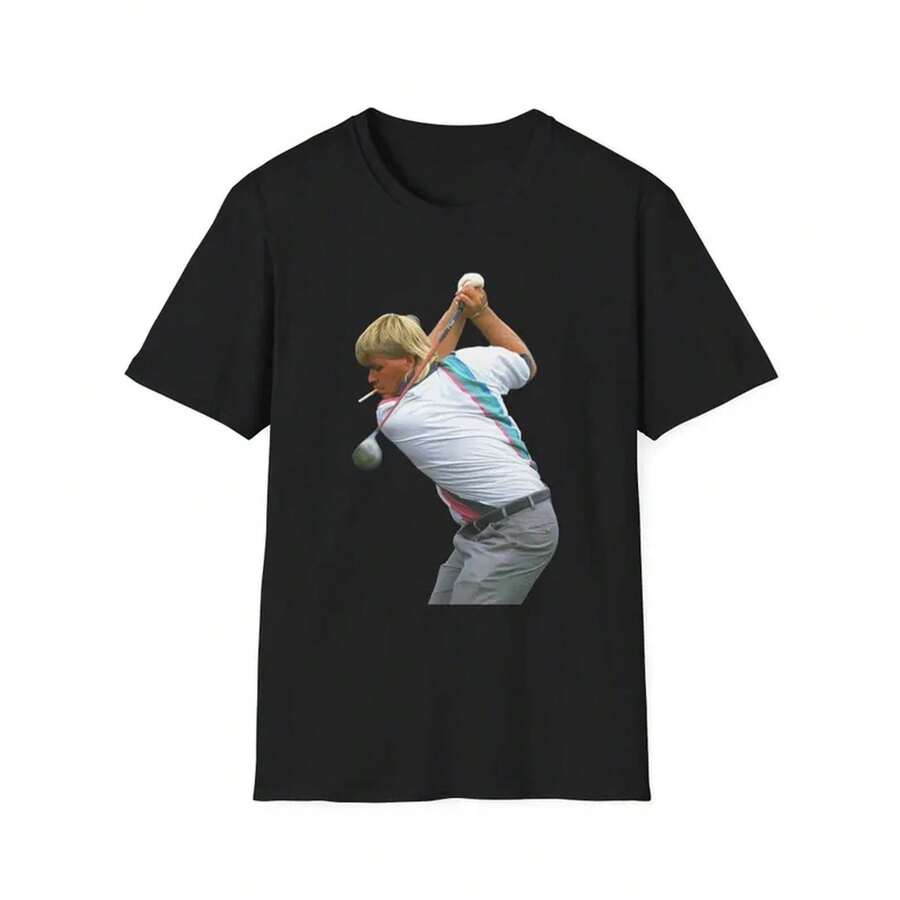 Men Sports Tees & Tanks - Black - View 1