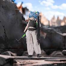 黑色鐵製 Rest 系列布料 BJD 隨機可動人偶桌面擺飾 1 件 - 彩色 - 查看 5