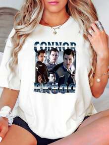 Women T-Shirts - 白色 - 查看 1