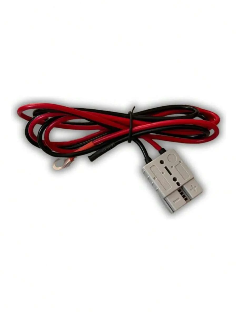 Kit Cabo Conector Anderson Nobreak Power Plug Bateria Estacionária Autonomia Externa 12v  Top - Visão 1