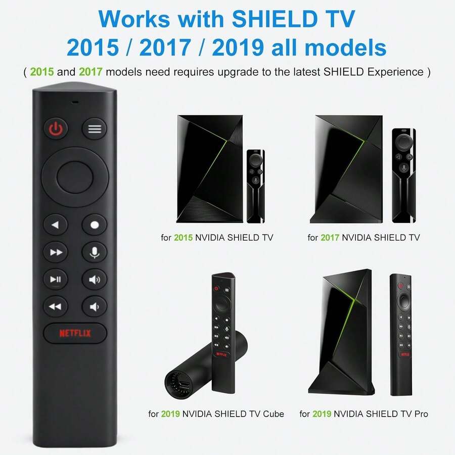 Voice Remote Control For Shield TV Pro 2015 2017 2019 TV Cube STB With Voice Function - View 1