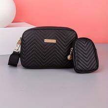 XD Fashionable Minimalist Girls Comfortable Coin Purse Crossbody Bag, Detachable Shoulder Strap, High-Quality Material, Exquisite Metal Decoration, Classic Design, Versatile And Practical - Multicolor - View 6