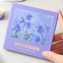 1pc Mini Grid Sketchbook, Portable Pocket Art Notebook, Blank Paper For Sketching, Drawing, Doodling, Oil Painting, Back To School Season,Enhancing Creativity, Beautifully Designed - Single Piece - View 11