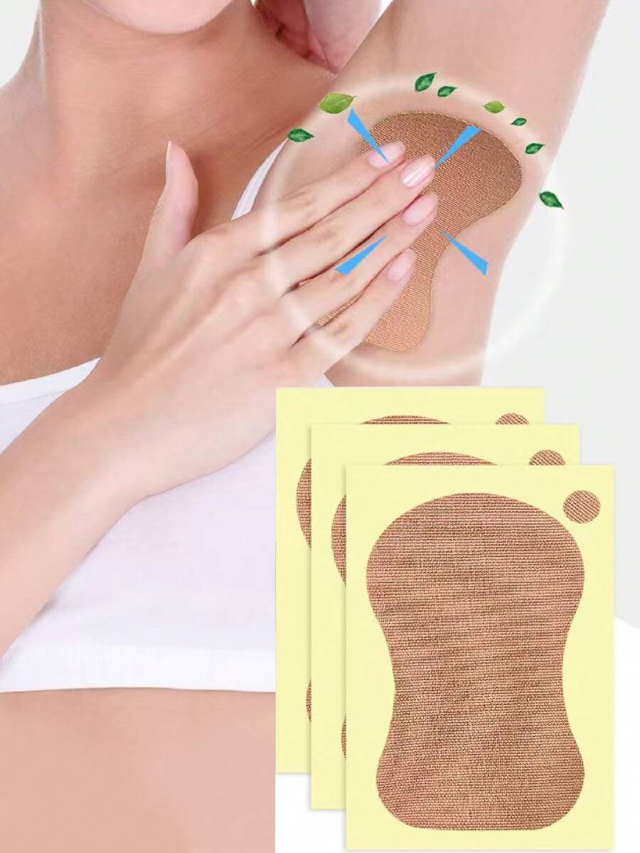 Disposable Breathable Sweat Pads, Sports Sweat Pads, Ultra-Thin Breathable Invisible Sweat Pads, Unisex Disposable Underarm Pads, Underarm Sweat Pads, All-Season Underarm Pads, Antiperspirant Pads, Sweat-Proof, Seamless Invisible Breathable Sweat Pad - A - View 1