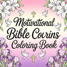 Bibel-Malbuch mit Blumen für christliche Erwachsene, elegante Blumen-Taube-Olivenzweig-Schriftstellen-Kunstseiten, beruhigende spirituelle Maltherapie, durchdachtes spirituelles Geschenk für Glaubensbegeisterte - LJ-049(Bibel) - Übersicht 2