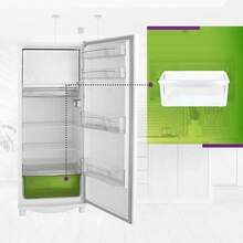 Gaveta Legumes Geladeira Consul - Original W10212150 - Branco - Visão 2