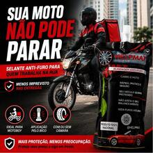 Vacinas Selante Original Para Pneu De Moto  Anti Furo 500ml - Help Max - Tamanho Único - Visão 8