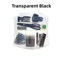 8 Pack Mini Office Supply Kit Portable Case With Scissors,Tape Dispenser Set, Punch,Pencil Sharpener, Mini Stapler With Staples And Staple Remover, For Students, Colleagues, Back-To-School Gift - Multi Colors - View 15