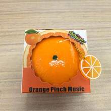 Juguete blando de música de apretar naranja, juguete de apretar de fruta naranja realista, juguete sensorial de alivio del estrés novedoso (incluye embalaje de regalo), juguete de apretar de naranja simulada linda, juguete de relajación de manos y alivio del estrés, regalo de juego diario divertido #JugueteFidget #JugueteNovedoso #SquishyDeMano - Multicolor - Ver 9