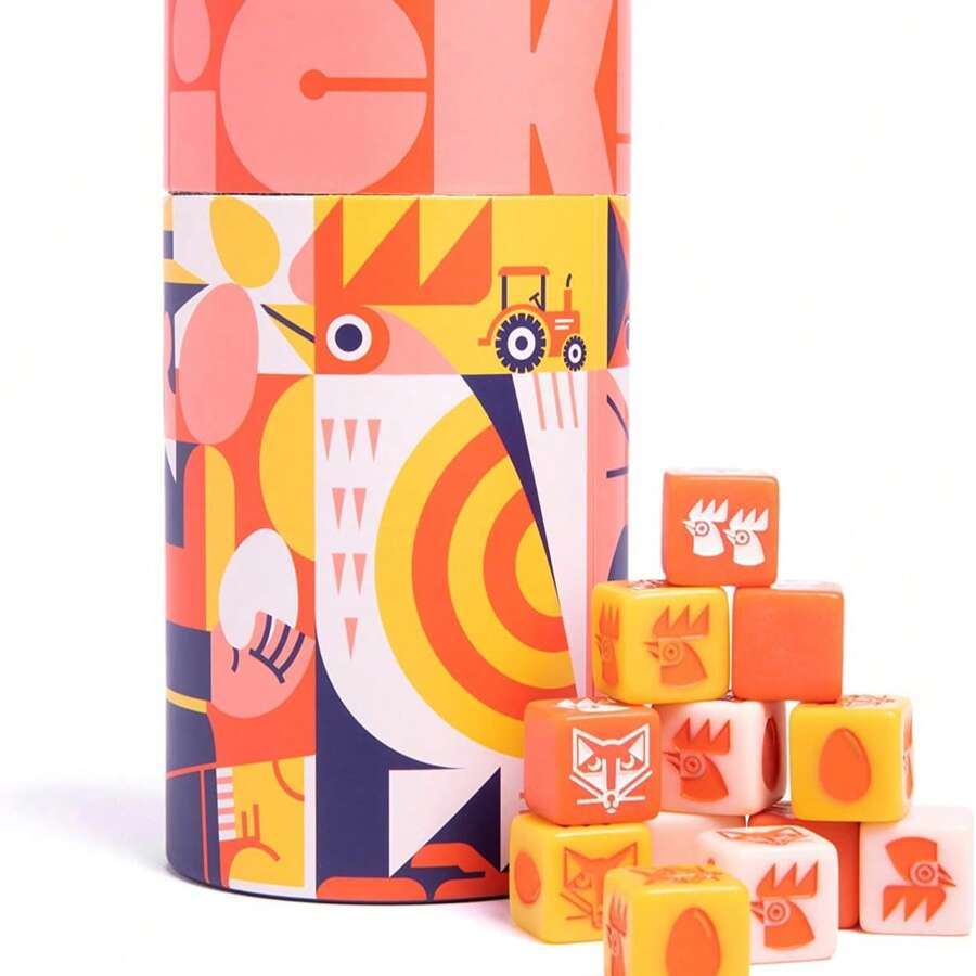 Chicken! A Fast Paced Dice Game For Fun For Adults Favorite Family Game Night - Multicolor - View 1