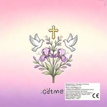 Bibel-Malbuch mit Blumen für christliche Erwachsene, elegante Blumen-Taube-Olivenzweig-Schriftstellen-Kunstseiten, beruhigende spirituelle Maltherapie, durchdachtes spirituelles Geschenk für Glaubensbegeisterte - LJ-049(Bibel) - Übersicht 10