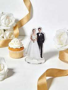1Pc Custom Acrylic Standee, Personalized With Your Photo, Perfect For Gift Giving And Daily Decoration, Ideal For Birthday, Christmas, Anniversaries, Holidays, And Special Memories. - Multicolor 8 - View 6