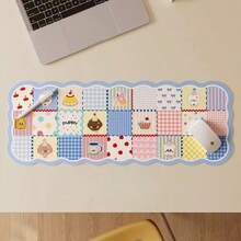 Sweetheart Puzzle Cute Girl Workstation Computer Desk Mat, Highly Attractive Student Desktop Wallpaper Extra Large Mouse Pad, Graduation Season Back To School Gift - Rectangle - View 10