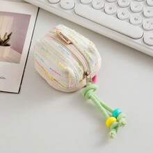 1 Cute Portable Change Bag, Wireless Bluetooth Headset Storage Bag, Data Cable Storage Protective Case, Headset Bag. - Multicolor - View 12