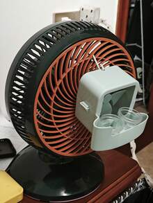 6pcs/1 Set Portable Spray Cooling Fan, Clip-On Hands-Free Operation, Dual Chamber Cooling, Fast Cooling Without Electricity, Suitable For Home, Office, Outdoor, Travel, Fan Cooling Spray Accessory, Portable Humidifier Attachment For Home Fan, Summer Essential, Home Essential, Travel Essential, Gift Essential - Multiple Styles - View 10