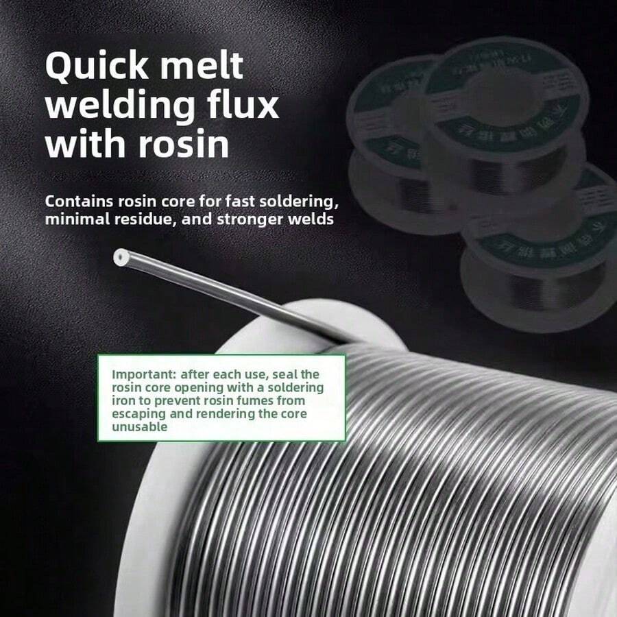 Stainless Steel Welding Wire For Repair And Soldering, Household Welding Wire, Suitable For Copper, Iron, Nickel, Zinc Batteries, Electric Soldering Iron, Lighter, New Type Welding Wire - Diameter 1.0mm, 20g - View 1