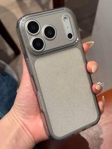奢華亮片閃亮透明軟質手機背殼，適用於 iPhone 17 Pro Max 17 16 15 14 13 Pro Max 15 16 Plus 17Air，閃亮相機保護殼 - 透黑 - 查看 3