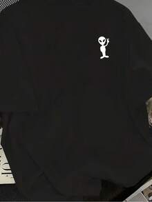 Men T-Shirts - Black - View 1