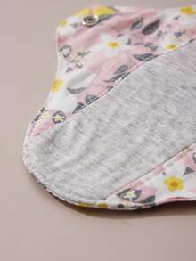 DORSU 4pcs Graphene Sanitary Pads, Washable And Reusable, For Menstrual Period, Leak-Proof, Comfortable And Non-Restrictive - Multicolor - View 5