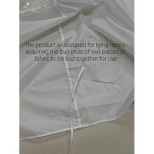 Toldo transparente a prueba de frío, carpa de sombrilla de 4 patas para exteriores, el producto solo incluye una pieza de tela de carpa, fijada con cuerdas en los cuatro lados, no incluye la parte superior ni el marco. - Transparente-3M - Ver 6