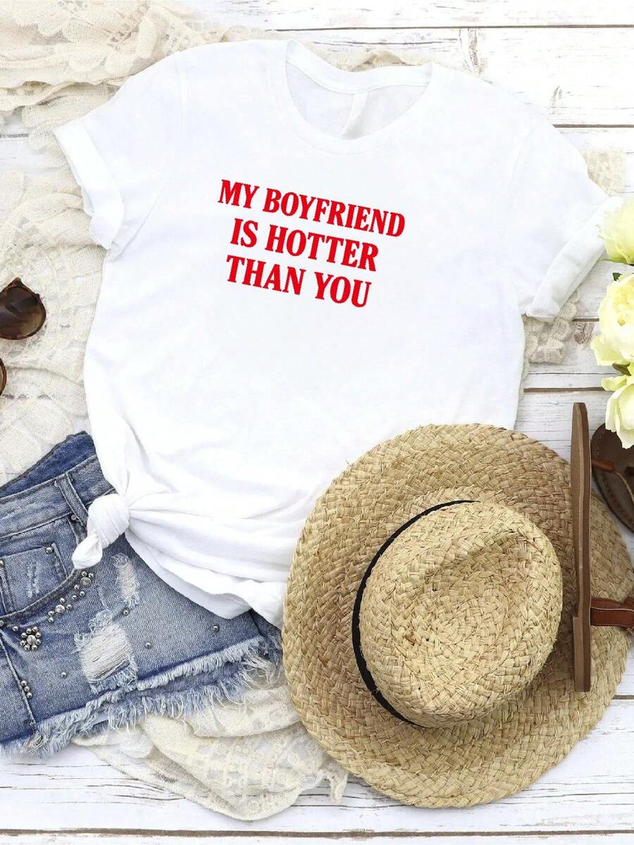 Women T-Shirts - 白色 - 查看 1