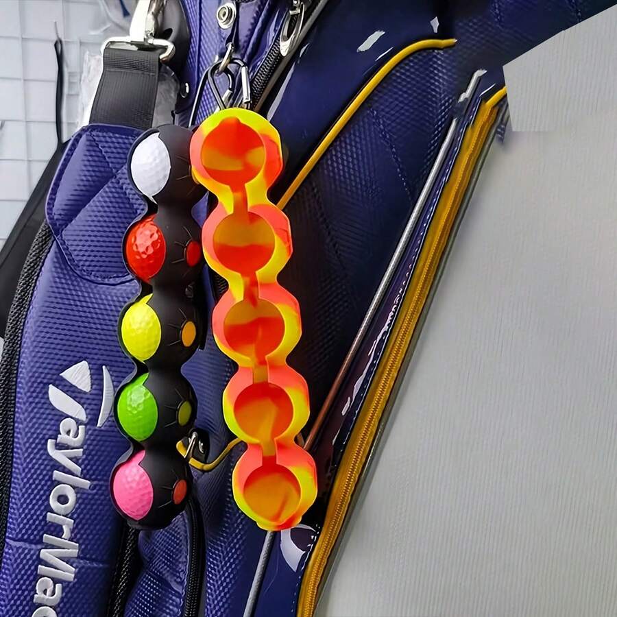Portable Silicone Golf Ball Clip, Hook-Style Golf Ball Storage, Practical Storage Equipment For Golf Enthusiasts, A Convenient Accessory For Outdoor Golf Activities.Golf,Golf Acesssories,Golf Stuff,
