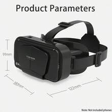 Virtual Reality VR Head-Mounted 3D Lens Wearable Device, With VR, Suitable For TV, Movies And Video Games, Compatible With IOS And Android Systems, Supports 4.5-7 Inch Screens. - View 12