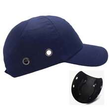 Bone Capacete EPI Kit 5 Uni Obra Construcao Casquete Seguranca Trabalho Reparo Conserto Oficina Protecao Resistente - A - Visão 6