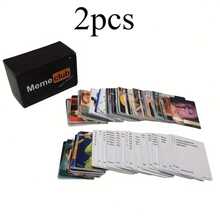 Memeclub Multiplayer Party Casual Card Game, Interactive Fun Card Game For Friends Gathering, Creative Gift - Multicolor - View 4