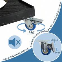Lifting Tools & Accessories - An Adjustable White Mobile Base - View 6