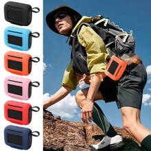 Casing Silikon untuk Speaker Bluetooth GO 5, Tahan Guncangan, Pelindung Silikon Portabel dengan Carabiner, Tahan Air, Lembut, Pelindung untuk Perjalanan. - Satu-Ukuran - View 4