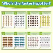 Find The Differences - Brain Training Visual Discrimination Puzzle Book, Discover Unique Images Among Similar Ones, Develop Concentration, Observation, Logical Thinking And Pattern Recognition Skills - Whole Brain Development - View 7