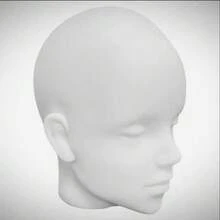 Cosplay Wig Mannequin Head Model, Anime Character Styling Tool, Model Head - View 10