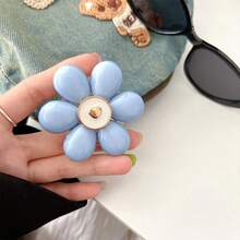 Hyuna Style Floral Back-Attached Phone Stand Air Cushion Pouch, Korean Ins Desktop Support, Creative Stable Portable - Multicolor - View 8