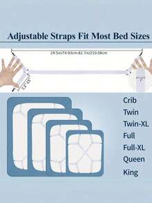 2 piezas de correas ajustables para fijar la sábana de la cama, clips elásticos para sábana, diseño triangular, adecuados para todos los colchones, clips de fijación segura, tela tejida, lavable a máquina, múltiples métodos de instalación - Multicolor 3 - Ver 6