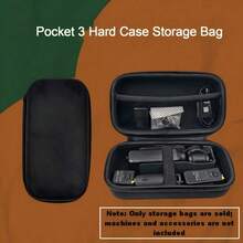 Pocket 3/4 Portable Storage Bag Osmo Pocket 3 Dedicated Portable Storage Box, Suitable For Osmo Pocket 3, Hard Shell Travel Storage Protective Case, With Wrist Strap - View 1