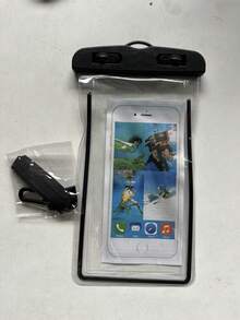 Universal Waterproof Phone Pouch, Waterproof Phone Case, Compatible With IPhone 14/13/12/11 Pro Max/XS Plus, Compatible With Galaxy S22/S23 Phones, 3D Waterproof Phone Bag, Suitable For Vacation, Compatible With Multiple Phone Models - Multicolor - View 10