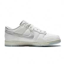 Nike New DUNK LOW RETRO Versatile Men's Casual Comfortable Durable Classic Low-Top Sneakers - White Gray - View 5