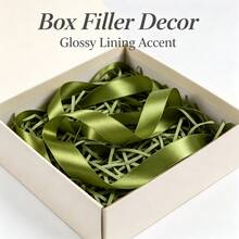 25 Yards/Roll Army Green Premium Satin Ribbon, Vintage Matte Tone, Gift Wrapping, Wedding Decoration, DIY Hair Accessories Bows, Floral Binding, Gift Box Decoration, Durable & Wrinkle-Resistant, Luxury Atmosphere - Multicolor - View 7
