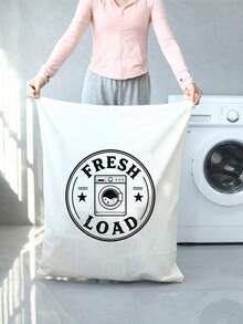 Large Capacity Drawstring Laundry Bag (Multiple Patterns) - Durable And Sturdy, Suitable For Travel, Dorm, School And Home Storage. Extra Large Washing Machine Pattern Laundry Bag, Reinforced Drawstring Design, Machine Washable, Ideal For Travel Clothing Storage, Closet Organization And Bedroom Storage. - Multicolor - View 16