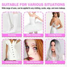 Goiple WOZUTUNT Body Glue Adhesive Set: Roll-On & Tube, Water-Washable, Sweat-Resistant, Skin-Friendly – Secure Hold For Clothes, Skin, Nails, Body Tape For Fashion, Wig, Activewear & Daily Styling - 3pcs - 查看 11